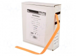 Heat shrink sleeve | glueless | 2: 1 | 9.5mm | L: 5m | orange