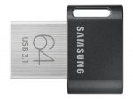 Samsung | FIT Plus | MUF-64AB/APC | 64 GB | USB Type-A | Black/Silver