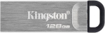 Kingston | USB Flash Drive | DataTraveler Kyson | 128 GB | USB 3.2 Gen 1 | Black/Grey