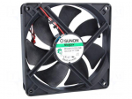 Fan: DC | axial | 12VDC | 120x120x25mm | 127.4m3/h | 34dBA | Vapo | 24AWG