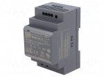 Power supply: switching | for DIN rail | 60W | 15VDC | 4A | 85&divide;264VAC
