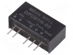 Converter: DC/DC | 1W | Uin: 21.6&divide;26.4VDC | Uout: 5VDC | Uout2: -5VDC