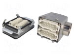 Connector: HDC | male + female | GWconnect | PIN: 32 | 16A | 500V | angled