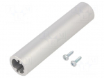 Accessories: aluminium tube | LR | 21.7mm | aluminium | L: 100mm