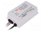 Power supply: switching | LED | 65W | 69&divide;93VDC | 700mA | 180&divide;295VAC