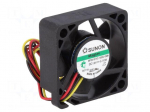 Fan: DC | axial | 12VDC | 30x30x10mm | 7.77m3/h | 20dBA | Vapo | Out: F type