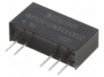 Converter: DC/DC | 1W | Uin: 21.6&divide;26.4VDC | Uout: 5VDC | Uout2: -5VDC