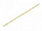 COB LED tape | white cold | LED/m: 320 | 8mm | IP65 | 8W/m | CRImin: 90