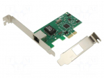 PC extension card: PCIe | PCIe,RJ45 socket | 1000Mbps