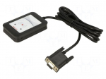 RFID reader | 5V | RS232 | Range: 100mm | 88x56x18.5mm | 140mA | ABS