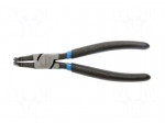 Pliers | for circlip | internal | 19&divide;60mm | Pliers len: 180mm | angular