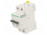 Circuit breaker | 230/400VAC | 100&divide;144VDC | Inom: 16A | Poles: 2 | 15kA