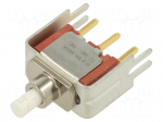 Switch: push-button | Pos: 2 | SPDT | 0.4A/20VAC | 0.4A/20VDC | ON-(ON)