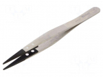 Tweezers | 130mm | for precision works | Blade tip shape: sharp