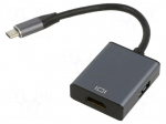 Adapter | HDMI 1.4,USB 3.0 | HDMI socket,USB A socket,USB C plug