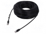 Patch cord | U/UTP | Cat: 6 | RJ45 plug,both sides | stranded | CCA | 40m