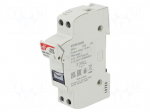 Fuse holder | 10x38mm | for DIN rail mounting | 32A | 690VAC | 750VDC