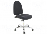 Chair | ESD | Seat dim: 430x455mm | Back dim: 500x440mm | 560&divide;750mm