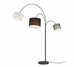 Trio-Lighting Clark  3-pc E27 multicolor stāvlampa