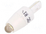 LED | white | 12V | Cap: W2x4,6d