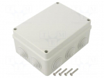 Enclosure: junction box | X: 118mm | Y: 158mm | Z: 69mm | wall mount