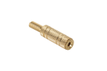 &Uuml;hendused // Different Audio, Video, Data connection plug and sockets // Gniazdo Jack 3.5mm st. kabel gold