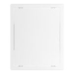 Uued tooted // Drzwiczki rewizyjne 20/25, ABS, kolor biały