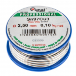 Uued tooted // Spoiwo lutownicze 97% Sn, 3% Cu, drut 2.5 mm, 100 g