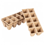 Uued tooted // Rozsadniki torfowe małe (2x5 otwor&oacute;w) 22 x 8.5 x 5.5 cm, 10 szt.