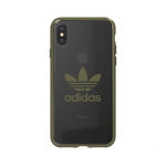 Back panel cover Adidas Apple iPhone X/Xs OR Clear Case Green