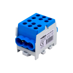 HLAK terminal Al/CU 2x35-4x25mm - sinine
