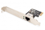 Converter Digitus  Gigabit Ethernet PCI Express Card 32-bit, low profile bracket, Realtek RTL8111H DN-10130-1
