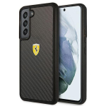 Back panel cover Ferrari  Ferrari FEHCS22MFCAK S22+ S906 black/black hardcase On Track Real Carbon