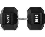 Dumbbell 60 kg HMS HEX-PRO 60