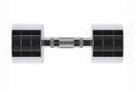 HMS Fitness CHD09 Fixed-weight dumbbell 9 kg 2 pc(s)