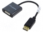 Adapter | DisplayPort plug,DVI-I (24+5) socket | DisplayPort 1.2