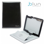Blun TXP Eco leather Book case with stand Samsung T230 Galaxy Tab 4 7.0 Black