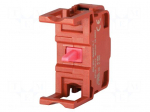 Contact block | 46 | front fixing | screw terminals | Contacts: NC