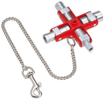 Knipex 00 11 06 utility/control cabinet key