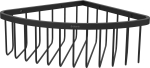 Corner shower basket