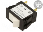 Circuit breaker | 8A | Poles: 2 | SNAP-IN | TA45 2P | Leads: connectors