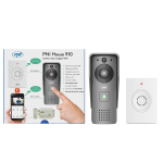 Smart video intercom PNI House 910 WiFi HD, P2P, yala output, dedicated Tuya Smart application, integration in scenarios and smart automation with other Tuya compatible products