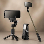 Gimbal Stabilizer Riff RF-Q18 Universal Smart 360&deg; Rotation BT4.2 for Smartphones