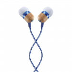Wired headphones Marley  Smile Jamaica Earbuds, In-Ear, Wired, Microphone, Denim
