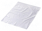 Self-seal bag | L: 450mm | Width: 350mm | Thick: 50um | polyetylene