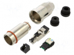 Connector: RJ45 | plug | Cat: 6a | for cable | IDC