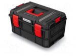 Chest | tool case | black | polymer | X BLOCK TECH | 546x380x307mm