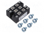 Module: thyristor | opposing x3 | 1.4kV | 96Ax3 | Ufmax: 1.57V | screw
