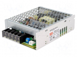 Power supply: switched-mode | modular | 75W | 15VDC | 129x98x38mm