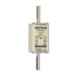 NH fuse-link gG, 500VAC, size 2, 63A double indicator/live tags